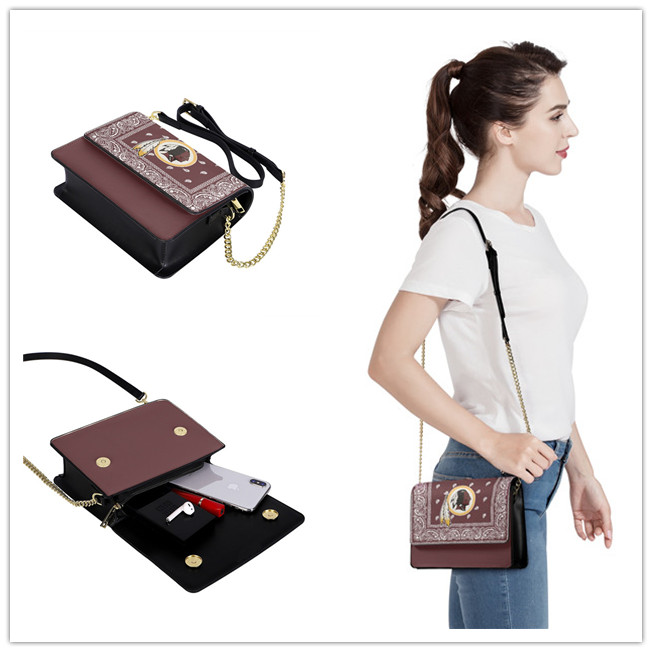 Washington Commanders PU Leather Crossbody Bags 001 Washington Commanders PU Leather Crossbody Bags 001